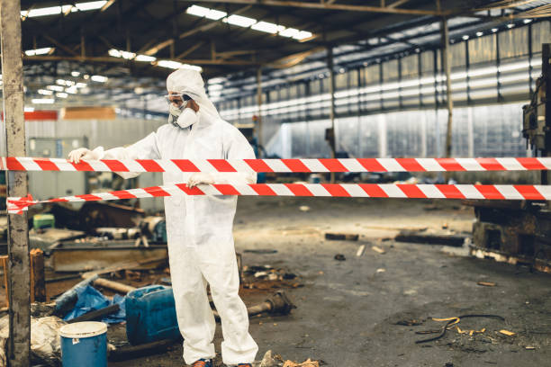 Professional Odor Removal technician working in Skippack, PA